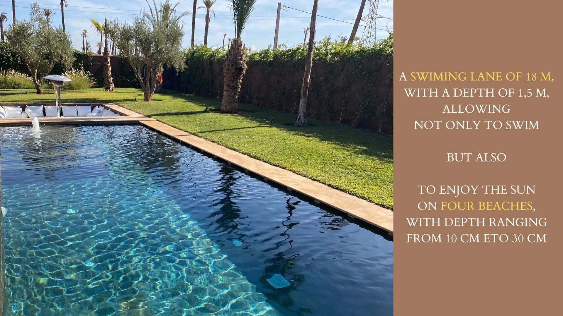 Villa Zen'O Palmeraie - Hot Pool Marrakesh