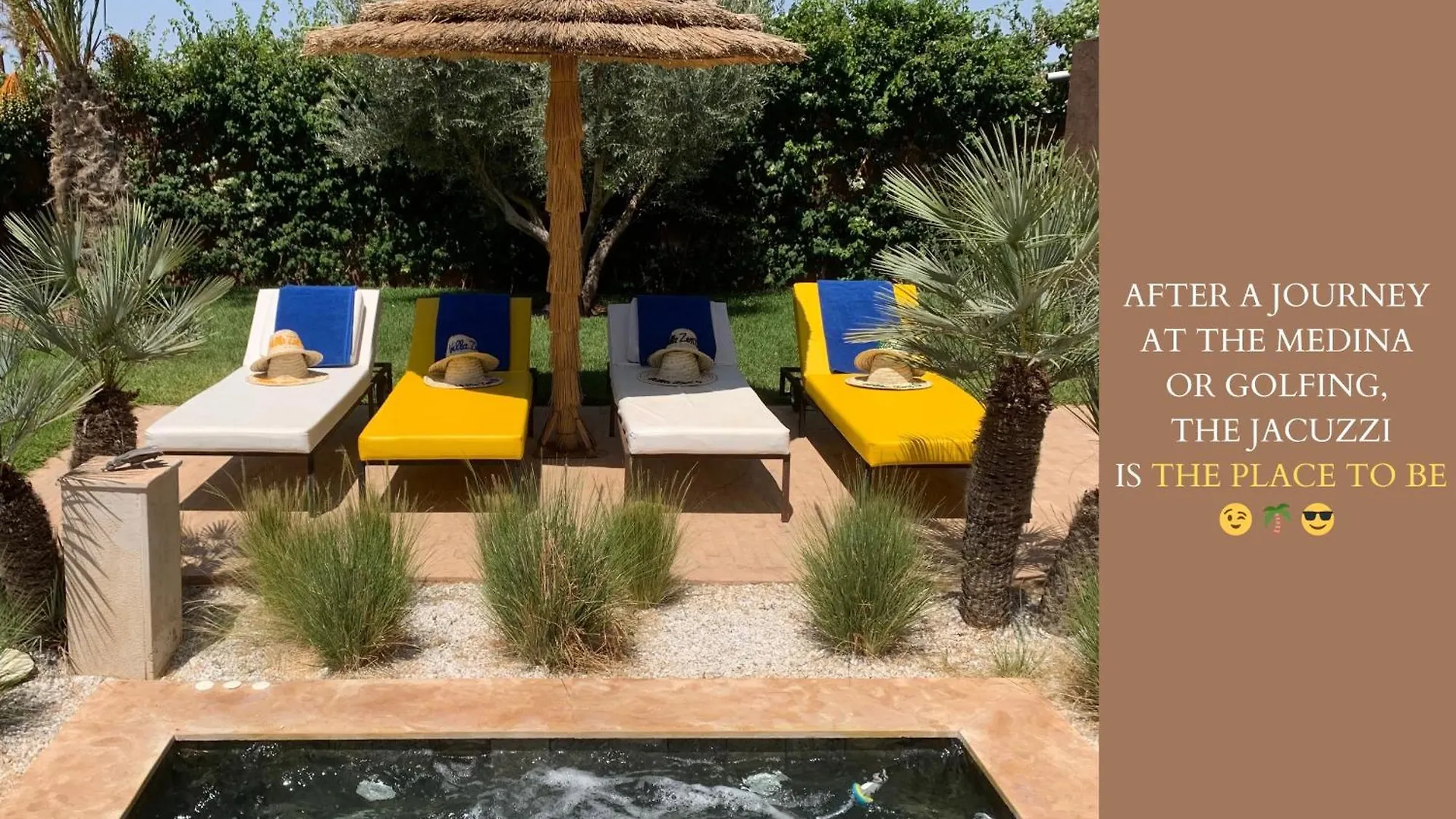 Villa Zen'O Palmeraie - Hot Pool Marrakesh